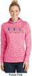USA 3D Ladies Moisture Wicking Hoodie