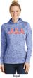 USA 3D Ladies Moisture Wicking Hoodie