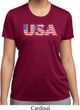 USA 3D Ladies Moisture Wicking Shirt