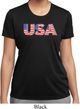 USA 3D Ladies Moisture Wicking Shirt