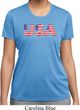 USA 3D Ladies Moisture Wicking Shirt