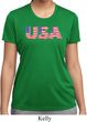 USA 3D Ladies Moisture Wicking Shirt