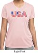 USA 3D Ladies Moisture Wicking Shirt
