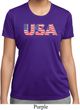 USA 3D Ladies Moisture Wicking Shirt