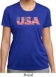 USA 3D Ladies Moisture Wicking Shirt