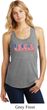 USA 3D Ladies Racerback Tank Top