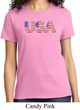 USA 3D Ladies Shirt