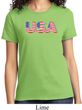 USA 3D Ladies Shirt