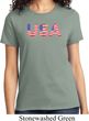 USA 3D Ladies Shirt