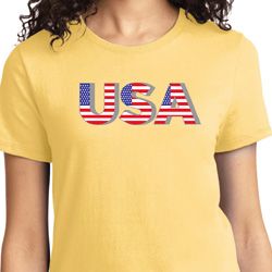 USA 3D Ladies Shirt USA 3D Ladies Shirt