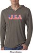 USA 3D Lightweight Hoodie Shirt