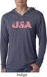 USA 3D Lightweight Hoodie Shirt