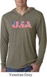 USA 3D Lightweight Hoodie Shirt