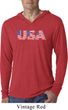 USA 3D Lightweight Hoodie Shirt