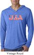 USA 3D Lightweight Hoodie Shirt