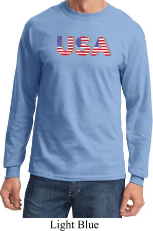 USA 3D Long Sleeve Shirt