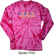 USA 3D Long Sleeve Tie Dye Shirt