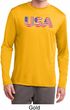 USA 3D Mens Moisture Wicking Long Sleeve Shirt