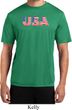 USA 3D Mens Moisture Wicking Shirt