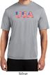 USA 3D Mens Moisture Wicking Shirt