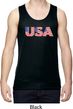 USA 3D Mens Moisture Wicking Tanktop