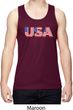 USA 3D Mens Moisture Wicking Tanktop