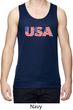 USA 3D Mens Moisture Wicking Tanktop