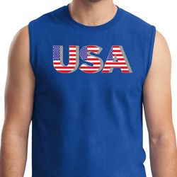 USA 3D Mens Muscle Shirt