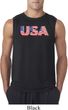 USA 3D Mens Sleeveless Shirt
