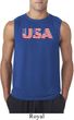USA 3D Mens Sleeveless Shirt