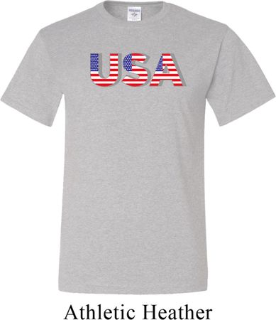 USA 3D Mens Tall Shirt