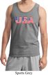 USA 3D Mens Tank Top