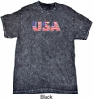 USA 3D Mineral Tie Dye Shirt