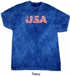 USA 3D Mineral Tie Dye Shirt