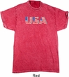 USA 3D Mineral Tie Dye Shirt