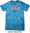 USA 3D Spider Tie Dye Shirt