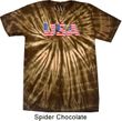 USA 3D Spider Tie Dye Shirt