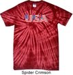 USA 3D Spider Tie Dye Shirt