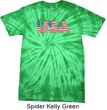 USA 3D Spider Tie Dye Shirt