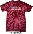 USA 3D Spider Tie Dye Shirt