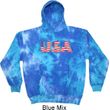 USA 3D Tie Dye Hoodie