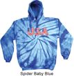 USA 3D Tie Dye Hoodie