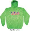 USA 3D Tie Dye Hoodie