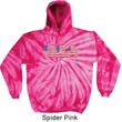 USA 3D Tie Dye Hoodie