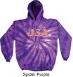 USA 3D Tie Dye Hoodie