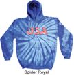 USA 3D Tie Dye Hoodie