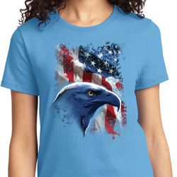 USA American Icon Ladies Shirts