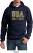USA Home of the Brave Hoodie