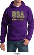 USA Home of the Brave Hoodie