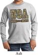 USA Home of the Brave Kids Long Sleeve Shirt